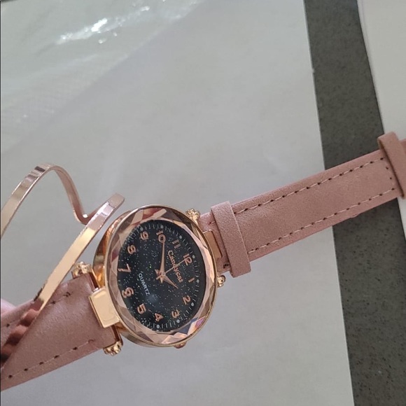 Women's Watches Fashion Starry Sky Quartz Wrist - Picture 4 of 4